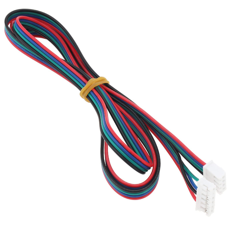 [Australia - AusPower] - 6Pcs 1.5M/4.9ft Stepper Motor Cables XH2.54-4P to XH2.0-6P Color Wire Stepper Motor Wires for 3D Printer 1.5M 6Pcs 