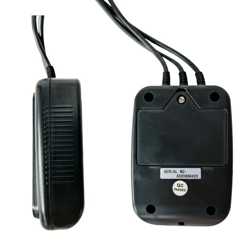 [Australia - AusPower] - Non-Contact 3 Phase Rotation Meter | Motor Rotation Tester for AC 70V-600V | Phase Sequence, Live Wire & Circuit Break Detector | Auto Power-Off, 20" Clamps | Professional Electrician Tool Kit 