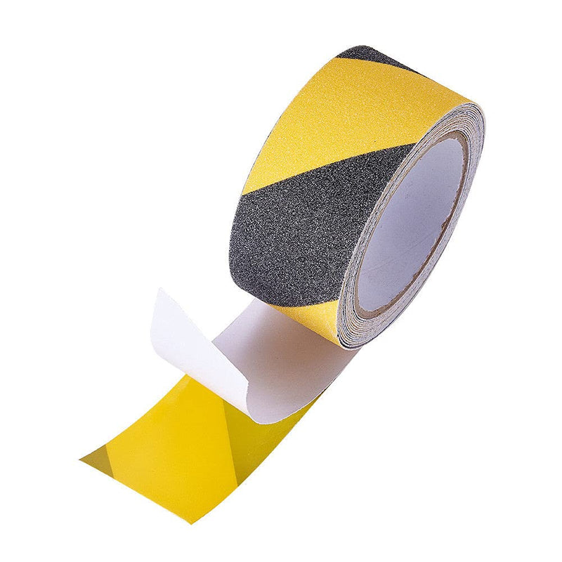 Anti Slip Tape Heavy Duty Non Skid Treads Safety Tape for Stairs Outdoor/Indoor(5m×50mm, Yellow&Black) 5m×50mm