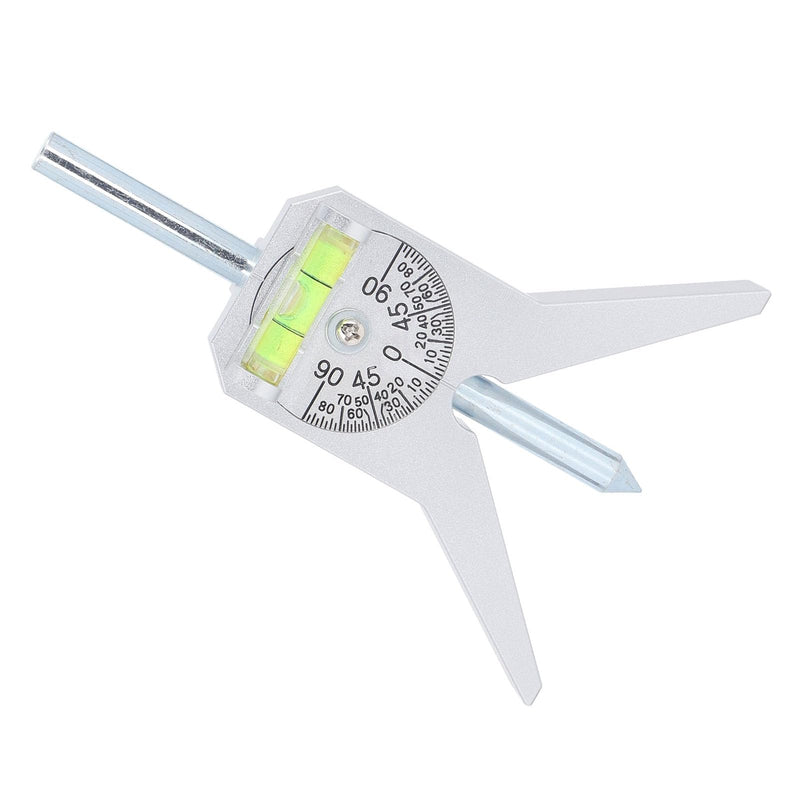 Pipe Center Finder, Stainless Steel Pipe Marker for Welders and Pipefitters, 4in Y Head Dial Bubble Protractor Measuring Tool