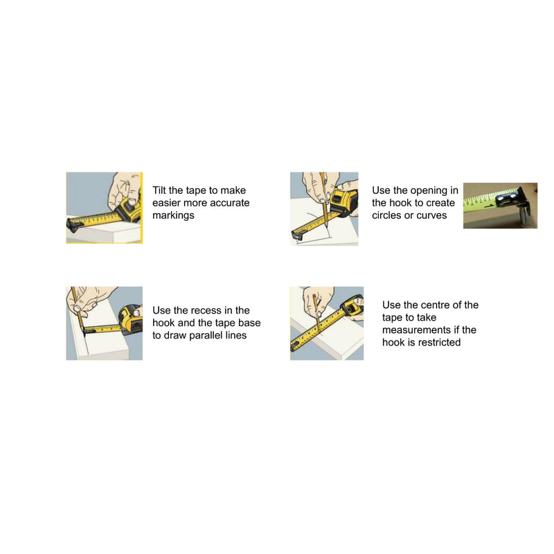 STANLEY STHT38515-812 Long Measuring Tape, 15m (Yellow)