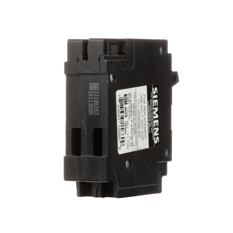 [Australia - AusPower] - Siemens -HI Q1515NC Two 15-Amp Single Pole 120-Volt Non-Current Limiting Circuit Breaker 1 Count (Pack of 1) 