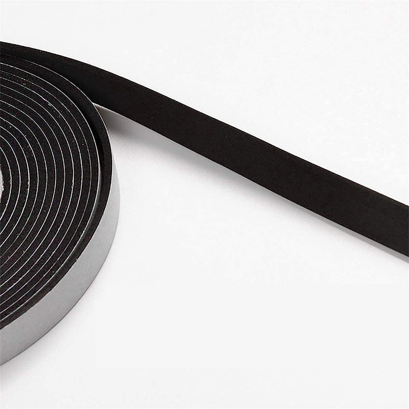 [Australia - AusPower] - Adhesive Foam Tape-1 Roll, 1 Inch Wide x 1/16 Inch Thick,1.5mm Close Cell Foam Rubber Weather Stripping Tape Seal for Doors Insulation, Total 33 Feet Long 1in * 1/16in *33FT 
