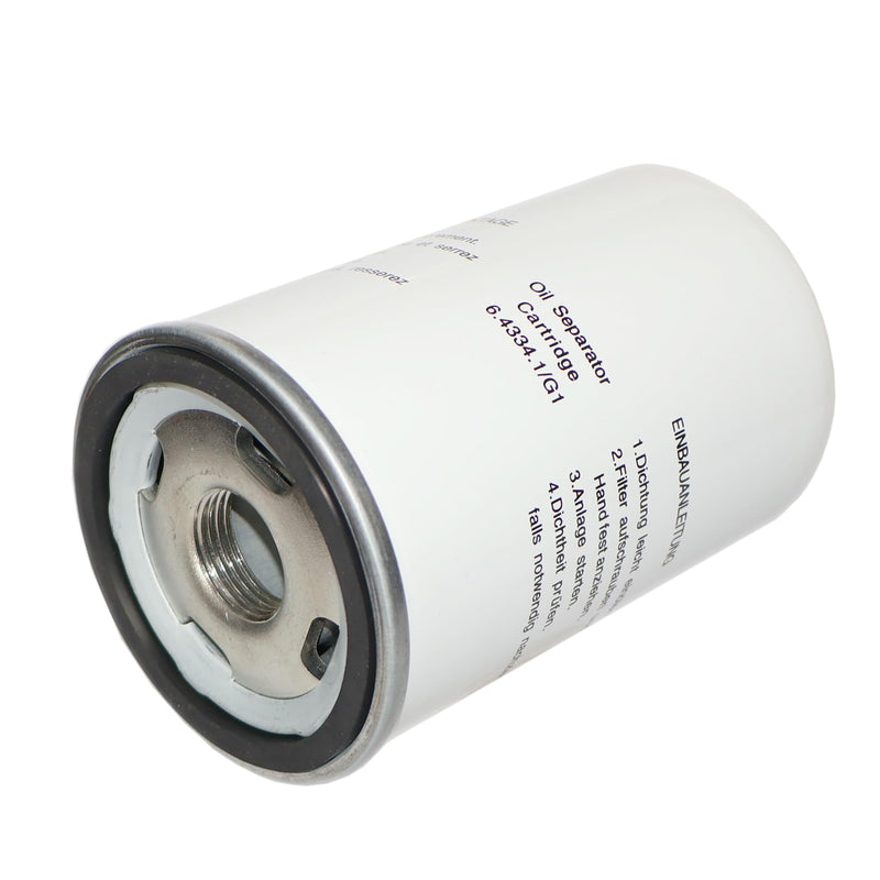 [Australia - AusPower] - 6.4334.1 Oil Separator Compatible with SX3/4/6/8 SCX2/3/4/8 Air Compressor Compression Equipment Accessories 6.4334.1/G1 