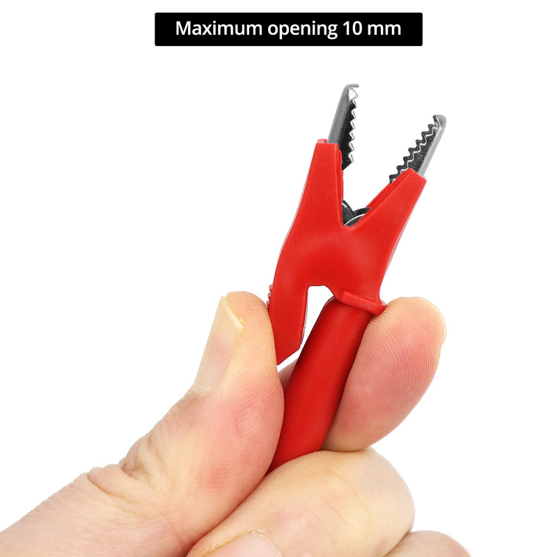 Multimeter Messleitungen, 5 Stück Krokodilklemmen Messleitungen für Multimeter, 4mm 5 Farben Multimeter Messleitungen, 5 Stück Krokodilklemmen Messleitungen für Multimeter, 4mm 5 Farben