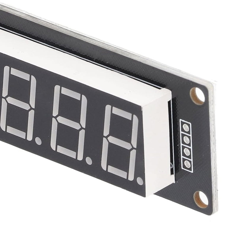 0.56 Inch 4-Digit Tube Segment Display Module TM1637 Driver Chip 7 Segment Digital Display (TM1637 Green)