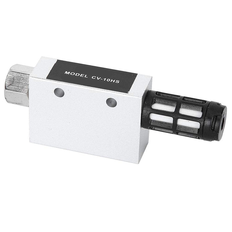 CV-10HS Silencer Vacuum Generator Vacuum Ejector Aluminum Alloy Pneumatic Outlet Valve, 1mm Nozzle Diameter, Large Ventilation