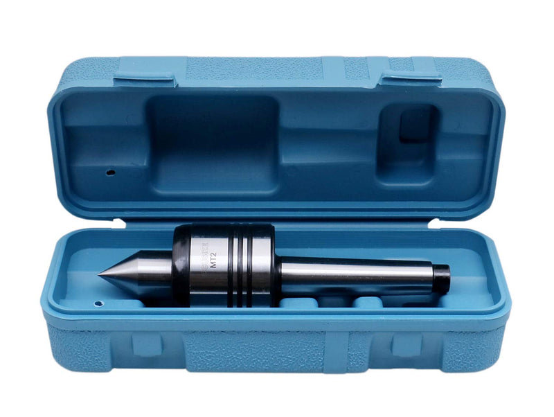 Accusize Industrial Tools MT2 Precision Medium Duty Live Center, Overall Length 5.83'', 0537-6436 | OAL 5.83", 0.0002" Accuracy, 300 lbs Max Weight, 3500 RPM