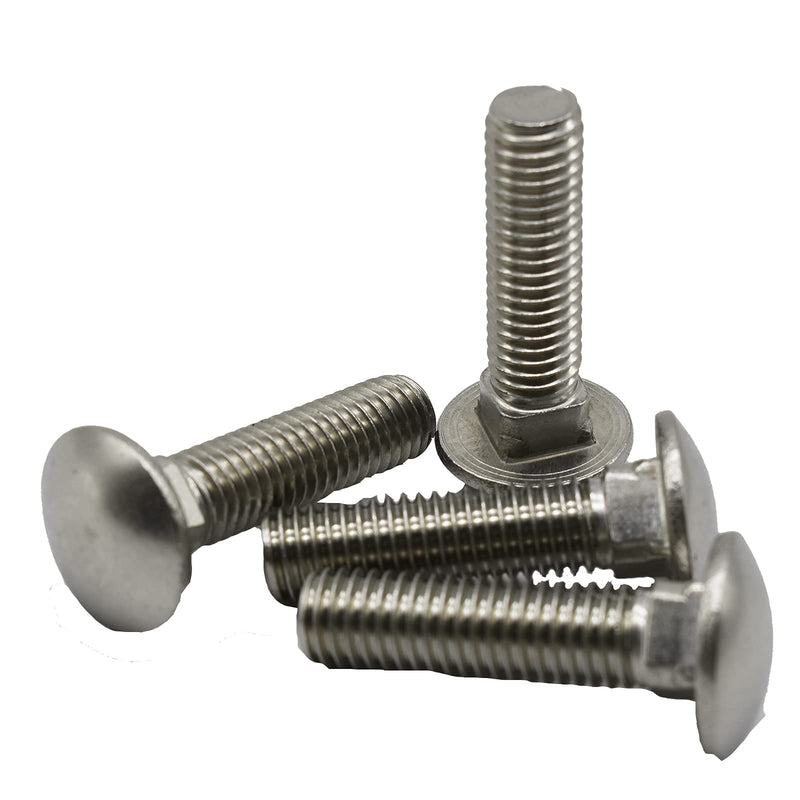 [Australia - AusPower] - 1/4"-20 X 1-1/4" (25pc) Stainless Carriage Bolt, 18-8 Stainless Steel Full Thread Coverage,Carriage Bolt,by SANTIE 1/4"-20 X 1-1/4" (25pc) 