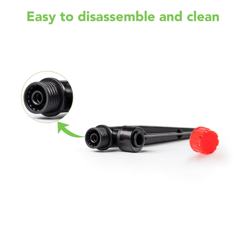 [Australia - AusPower] - 30PCS Easy-Connect Drip Irrigation Emitters for 1/4 inch Irrigation Tubing, Adjustable Water Flow Drip Emitters with Stake Pack of 30 Red 