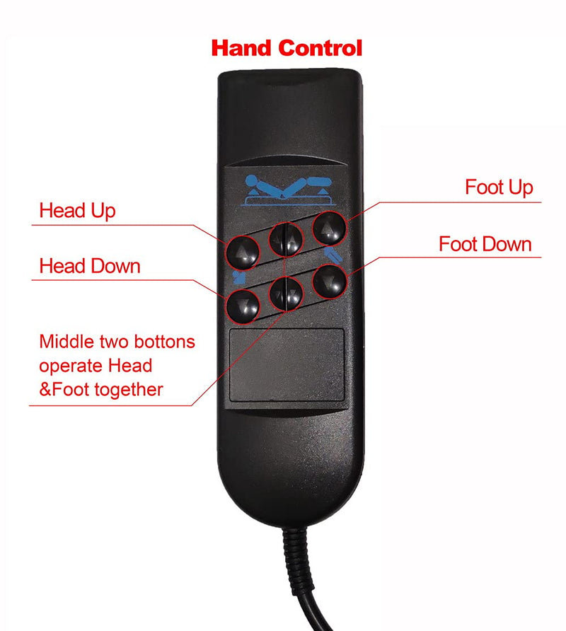 [Australia - AusPower] - OKIN Electric Electric Folding Bed Remote Control with Two Motors 