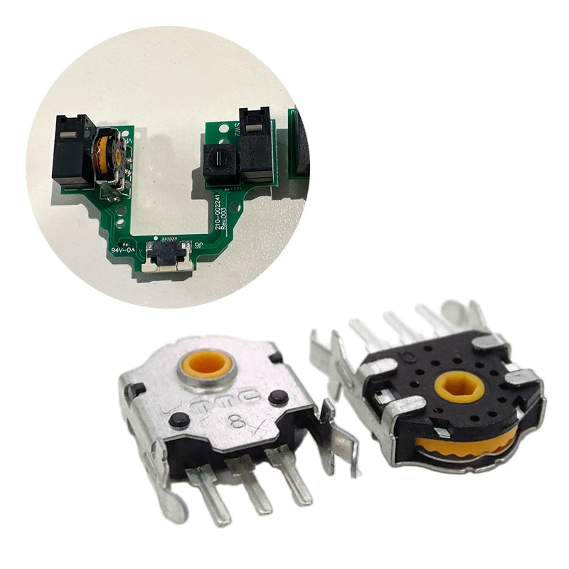 [Australia - AusPower] - Original TTC 8mm Silver Green Gold Redness Cores Mouse Encoders Wheel Decoders Mouse Switches for GPROX Superlight 2 Mou 