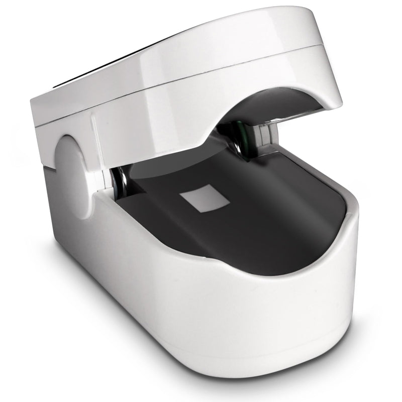 [Australia - AusPower] - 2024 Innovo iP900BP-B Bluetooth Fingertip Pulse Oximeter, Blood Oxygen Monitor with Free App, Plethysmograph, and Perfusion Index (Snowy White) 