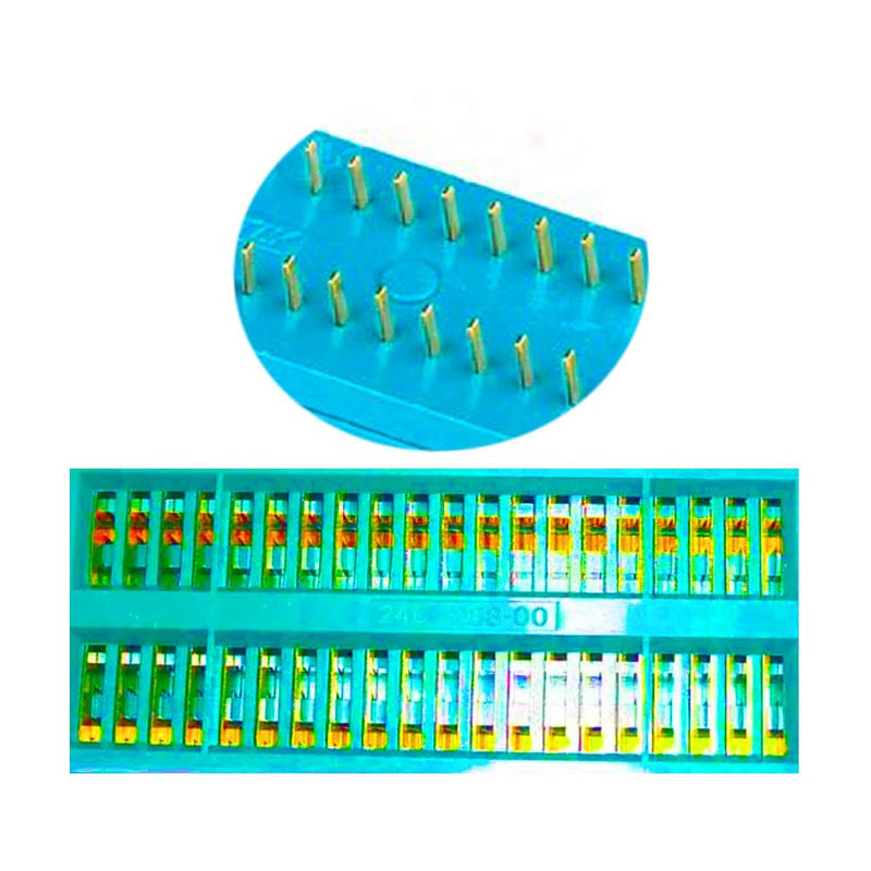 [Australia - AusPower] - 2Pcs 32Pin Wide 2.54mm ZIF Zip IC Test DIP Board Socket Universal Gold Plated feet 32p Wide 2pcs 