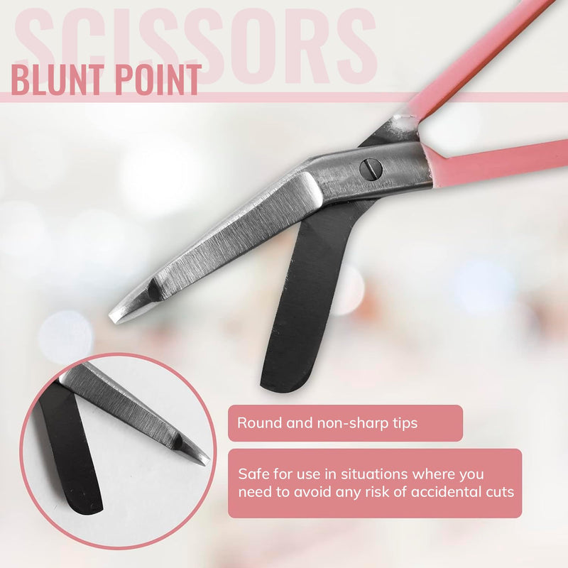 [Australia - AusPower] - medical sciccors - bandage scissors - nursing scissors - bandage scissors for nurses - funny key ring (Pink) Pink 