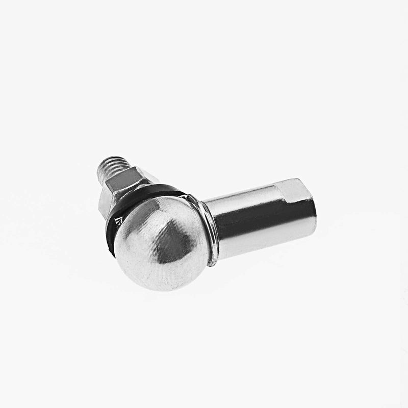 [Australia - AusPower] - Micro Traders 4Pcs Angle Linkage Ball Joint Kit, with Spring Clip Dust Seal CS DIN 71802 Gear Linkage Replacements M6 (RH) 