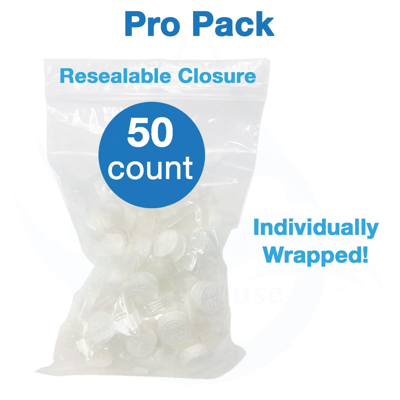 18mm 50 Pack, Leak Stop Valve Replacement Pads, US Company! Support American Businesses! For Automatic Leak Detectors, Water Stop Valves, Under Sink Reverse Osmosis, Filtration Systems (50-Pack) 50-Pack