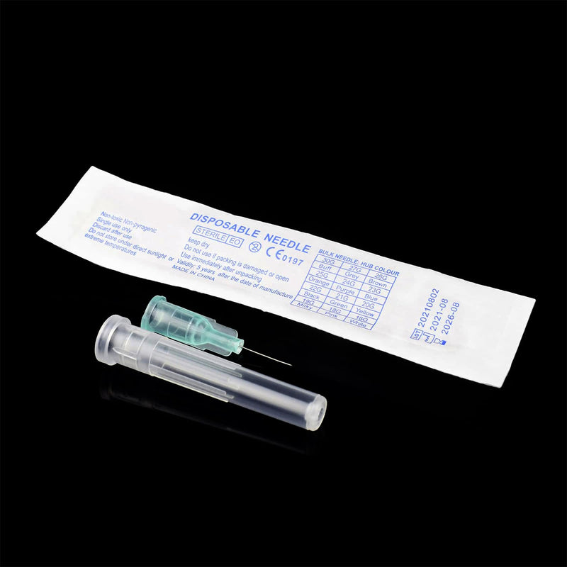 [Australia - AusPower] - 32 Gauge 1/2 Inch Needle, Industrial Syringe Dispensing Accessories, Individually Packaged 32Ga 1/2 inch/13mm 