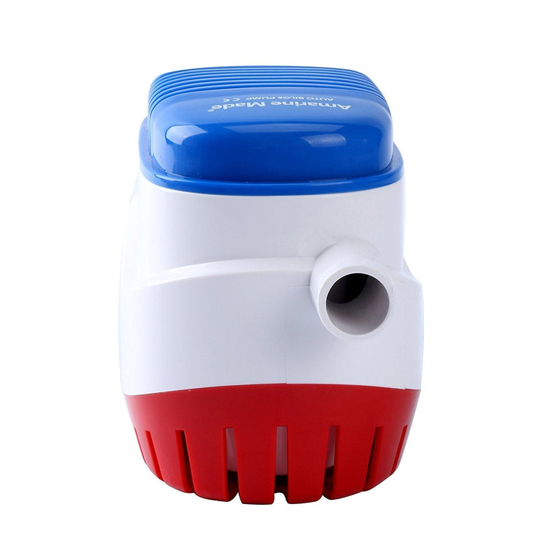 Amarine Made Automatic Submersible Boat Bilge Water Pump 12v 750gph Auto with Float Switch (750gph Auto pump)