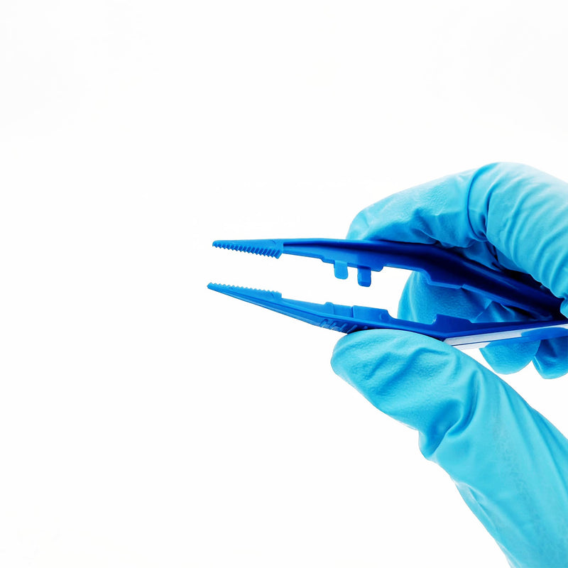 [Australia - AusPower] - Sterile Suture Removal Kit (Cutter, Forceps, Gauze), Suture Removal Tool Sterilized Ideal for Hospitals, Clinics and Home Care (10, Stitch Cutter) 10 