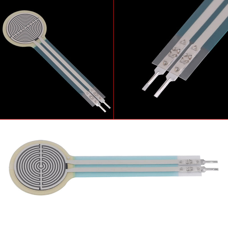 [Australia - AusPower] - FSR402 Thin Film Pressure Sensor, Force Sensor, Resistor Force Sensitive Long Tail 0-10 kg for 1.27 cm / 0.5 Diameter 