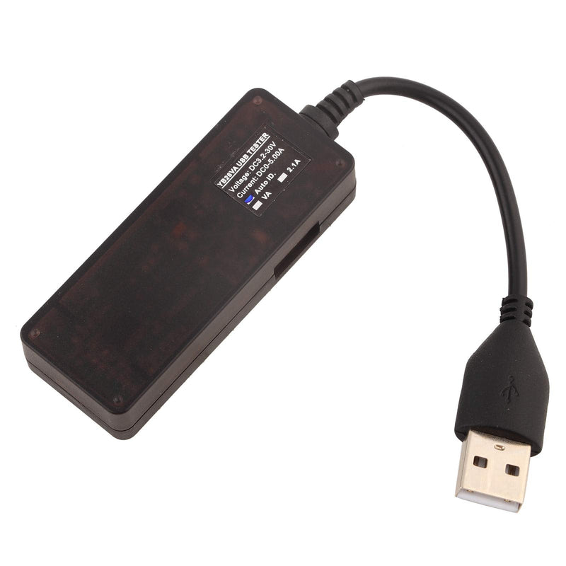 [Australia - AusPower] - YB26VA USB Detector, Lasting Duals Display USB Detector Voltmeter Ammeter Battery hatacity Tester for Mobile Phone Tablet Computer USB Device(Duals Color) 