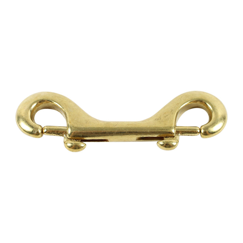 [Australia - AusPower] - Eye Bolt Snap Scuba Grade Solid Brass 3-3/8" Double Ended Snap Hook Clip 