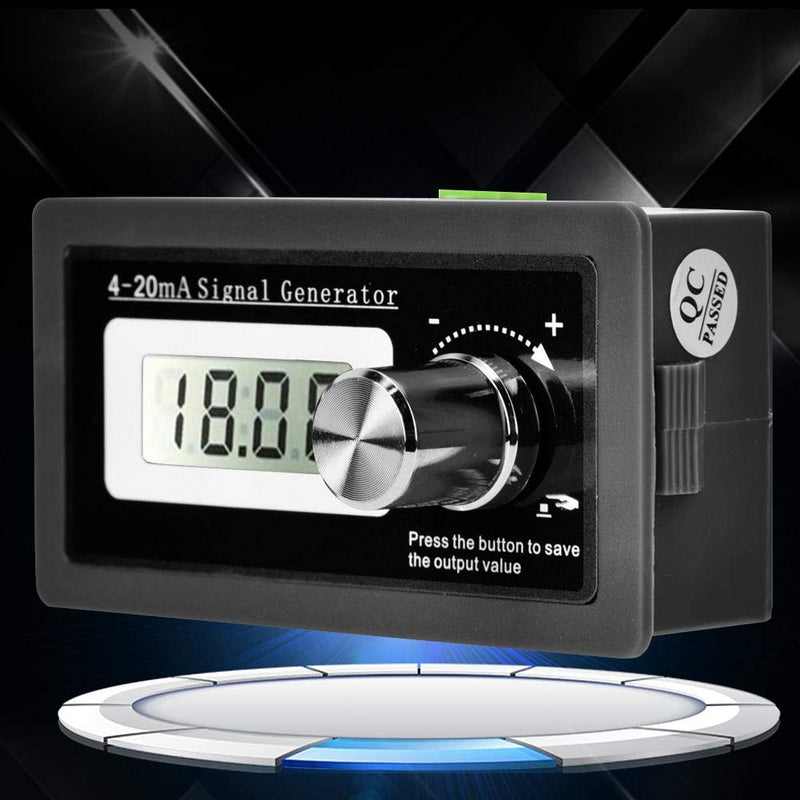 [Australia - AusPower] - Nikou 4-20 mA Current Loops Signal Generator, High Accuracy LCD Two-Wire Portable Mini Converter Test Current Signal Converter 