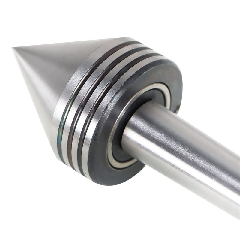 [Australia - AusPower] - Live Center MT2 60 Degree 2-1/2 x 1-11/16 Fit for Metal Lathe CNC Work 