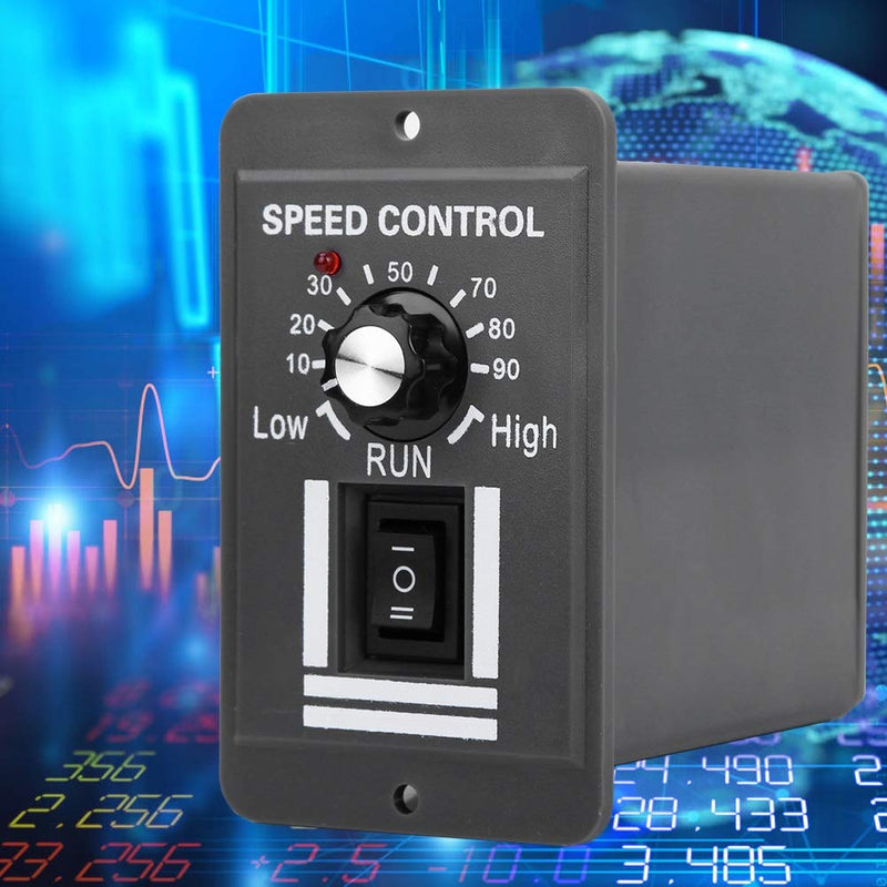 [Australia - AusPower] - Samfox Brush Motor Speed Controller — DC12—60V /20A DC Motor Controller Forward/Reverse Electric Motor Speed Regulator 