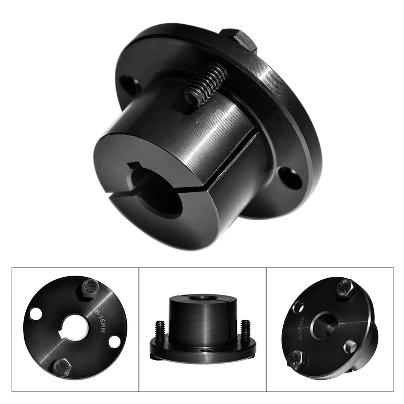 [Australia - AusPower] - H-Bushings, 5/8" Bore, Carbon Steel Split-Tapered Locking Bushings for Use Taper Bushing Pulley/Sheave H Style 