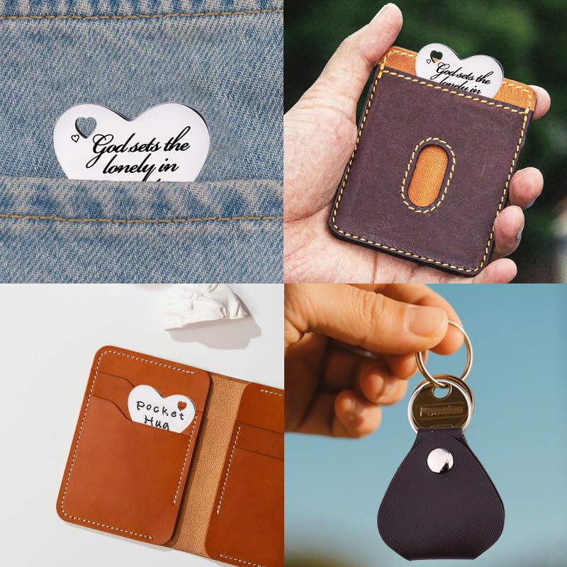 Guqqeuc Christian Religious Pocket Hug Gifts for Women Men Motivational Inspirational Gifts for Daughter Son Birthday Gift for Best Friend Friendship Gifts for Girls Boys Christian Pocket Keyring