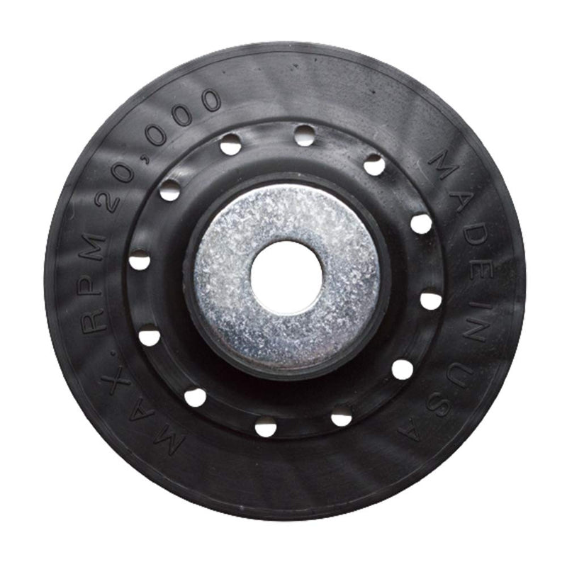 [Australia - AusPower] - Benchmark Abrasives 4.5" Air-Cooled Poly Pad Resin Fiber Disc Backing Pad for Grinding Cutting Polishing Sanding Woodworking Carving Shaping 4.5" 