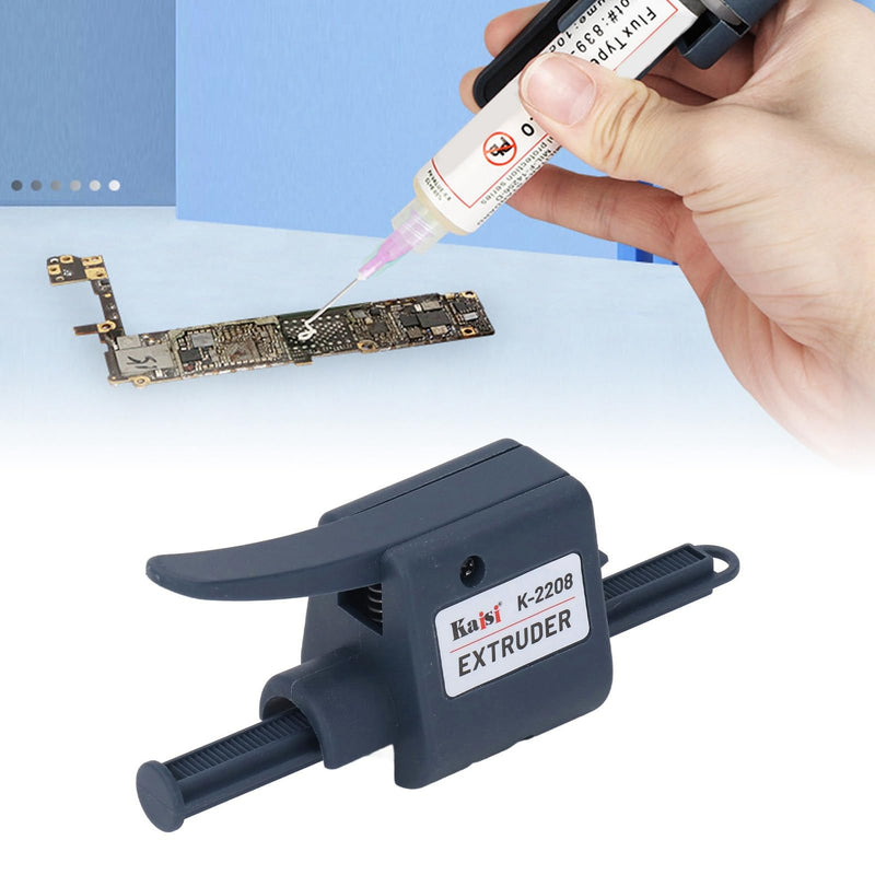 K2208 Soldering Paste Extruder Solder Paste Dispenser Solder Flux Dispenser Nozzles Portable Solder Flux Glue Dispenser with 1.3 mm