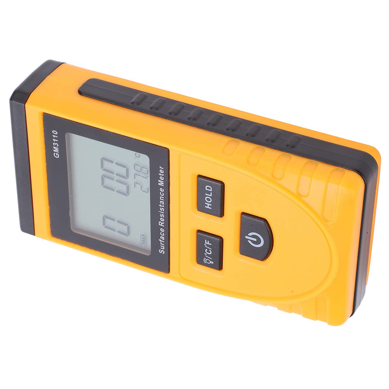 [Australia - AusPower] - Resistance Meter,GM3110 Surface Resistance Meter High Accuracy Digital Display Anti‑Static High‑Definition Backlight Resistance Tester 