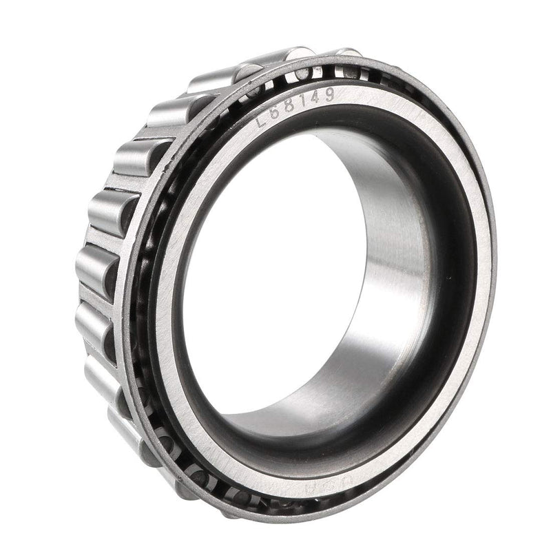 [Australia - AusPower] - uxcell L68149 Tapered Roller Bearing Single Cone 1.3775" Bore 0.66" Width 2pcs 1.38" x 0.66" 2 