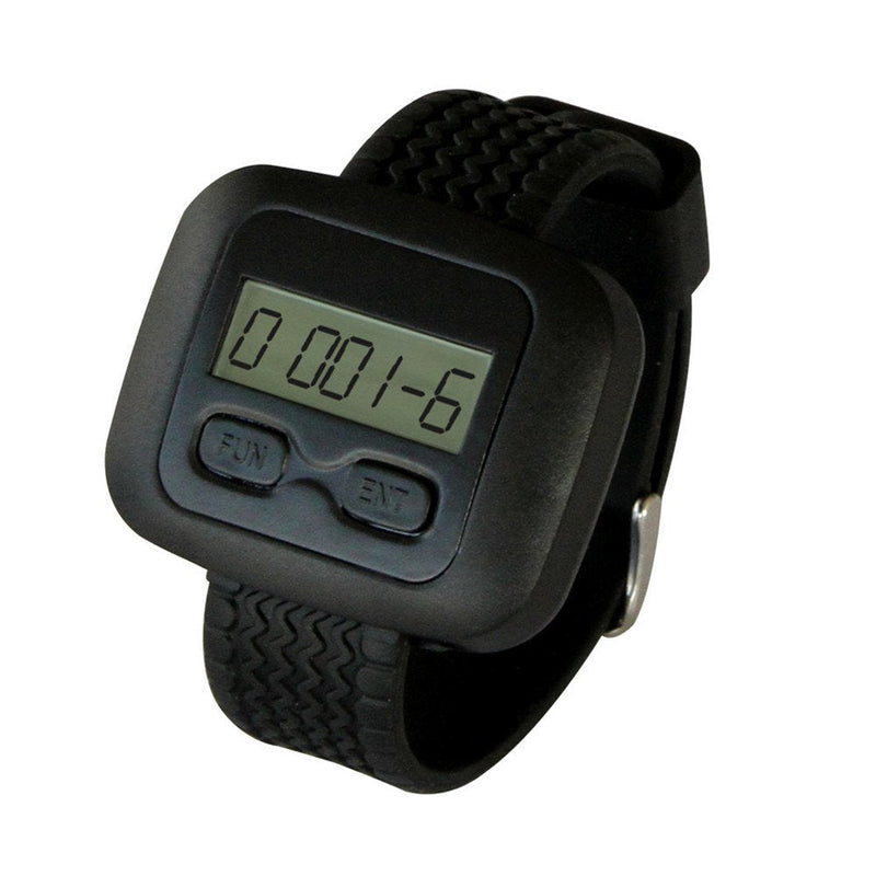 SINGCALL Wireless Pager Calling System Restaurant Paging Systems, Wrist Receiver APE6600 Work with Single and Mulit Buttons Can't Be Used Alone