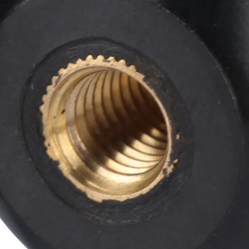 [Australia - AusPower] - Ejoyous Ball Lever Knob, 5Pcs M8 Female Machine Knobs Screw on 32mm Dia Black Round Threaded Ball Knob for Machine Handle Tool Replacement 