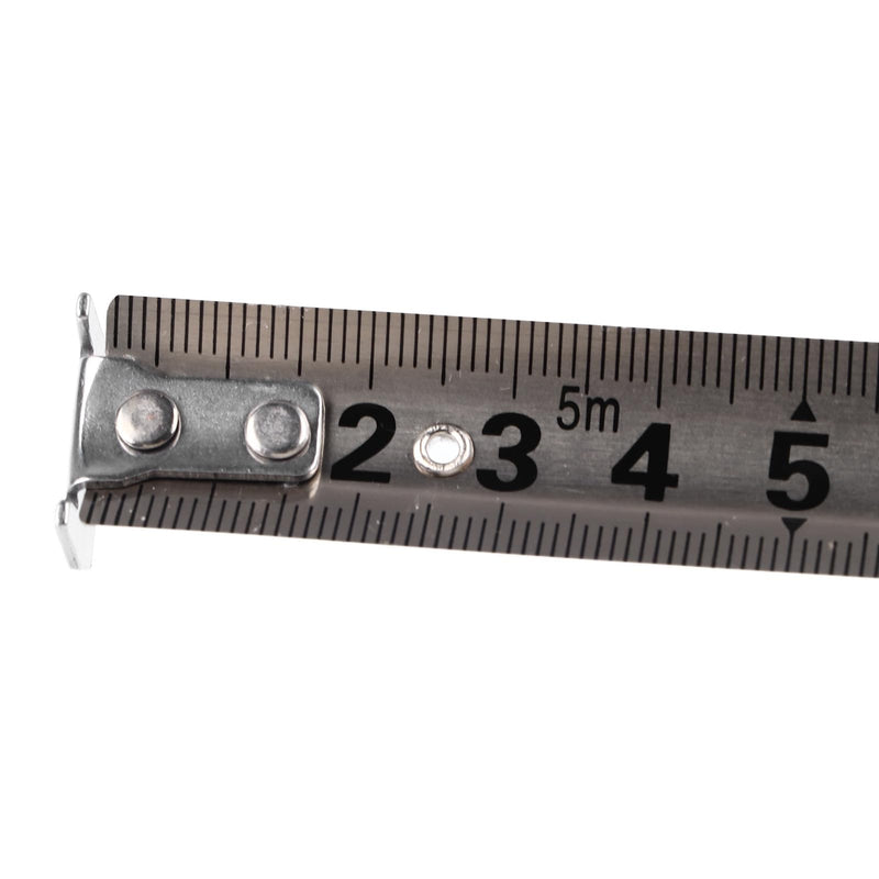 [Australia - AusPower] - Stainless Steel Measuring Tape Retractable Ruler with Hollow Design for Woodworking Construction Home Improvement and DIY Projects 7.5m 