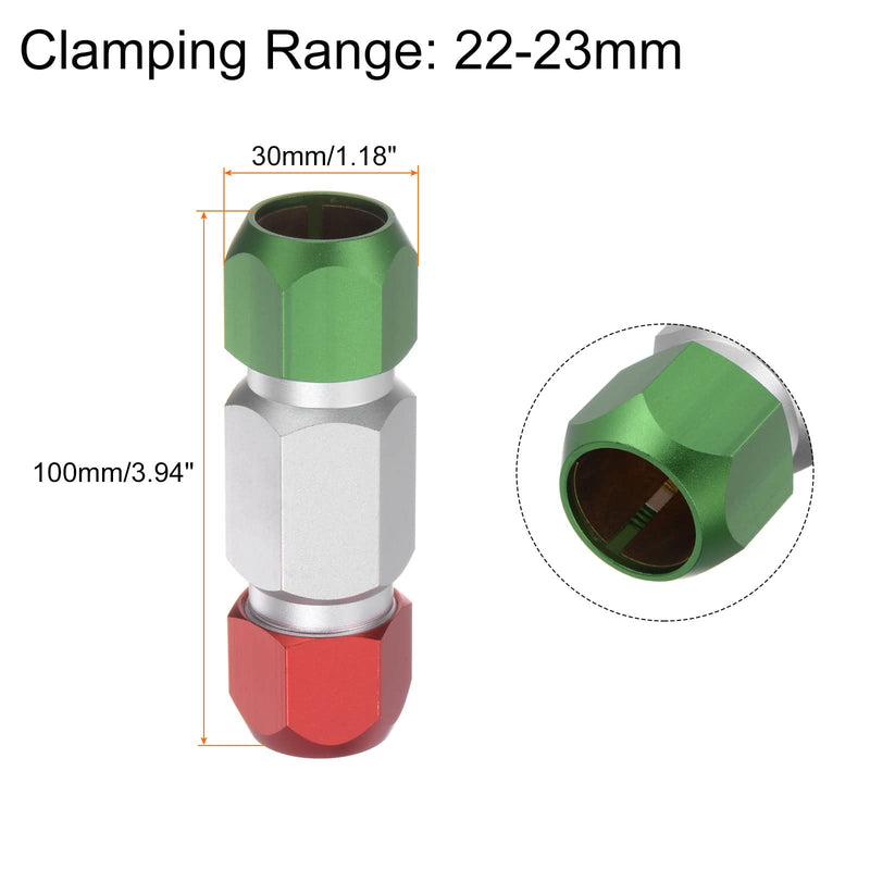 [Australia - AusPower] - HARFINGTON Aluminum Alloy Pin Gage Handle 22-23mm Clamping Range Go No Double End Gauge Handle Industrial Tools for Plug Gage 