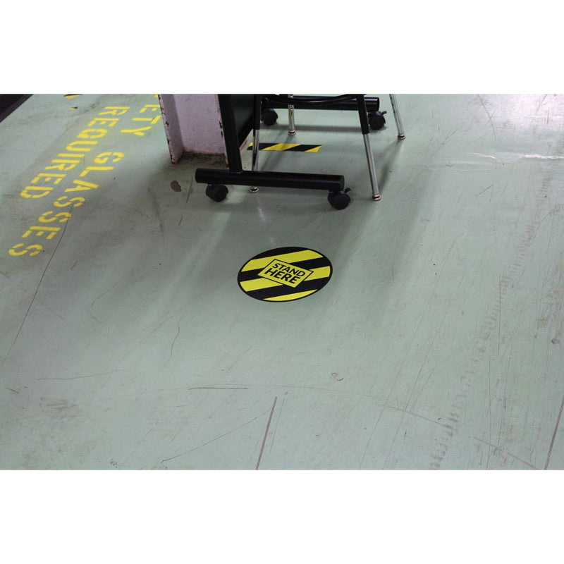 [Australia - AusPower] - C.H. Hanson Stand Here 10" Floor Decal, 5 pk 