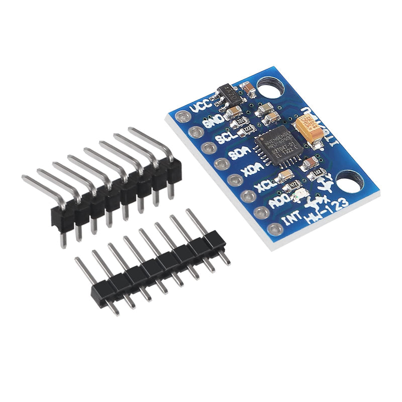 [Australia - AusPower] - GY-521 MPU-6050 4PCS 3 Axis Accelerometer Gyroscope Sensor Module 6 DOF 16 Bit AD Converter Data Output IIC I2C Sensor for Entertainment, Navigation, Robotics 