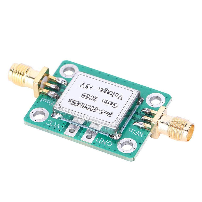 [Australia - AusPower] - RF Power Amplifier, 5M-6GHz 20dB Low Gain Ultra Broadband Amplifier Signal Module LNA Board Module for FM Radio Walkie Talkie Wifi 