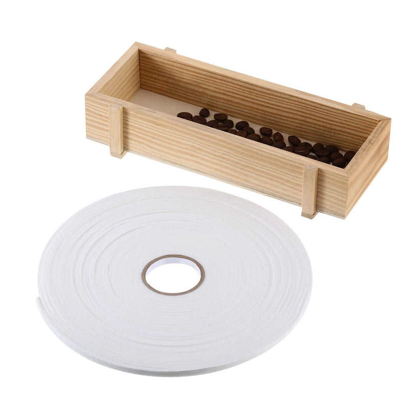 [Australia - AusPower] - 3 Rolls Double Sided Foam Tape PE Foam Adhesive Tape Sponge Soft Mounting Adhesive (1/4 Inch Wide by 32. 8 Feet Long Each Roll)(1/4 Inch Wide by 32.8 Feet Long Each Roll) 1/ 4 Inch Wide by 32.8 Feet Long Each Roll 