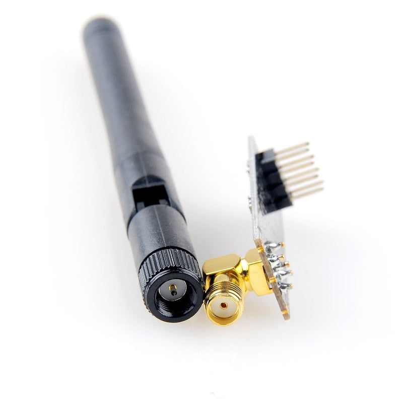 [Australia - AusPower] - MakerFocus 3pcs nRF24L01+PA+LNA Wireless Transceiver RF Transceiver Module 2.4G 1100m with Antenna and 3pcs NRF24L01+ Breakout Adapter with 3.3V Regulator on-Board for Arduino 