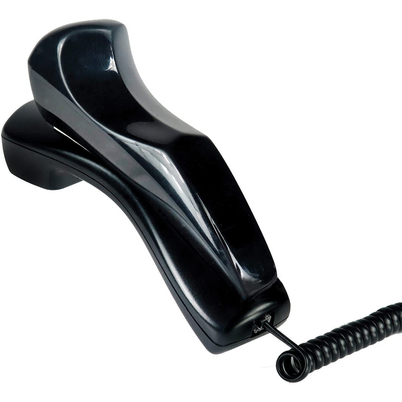 [Australia - AusPower] - II Black Phone Shoulder Rest | Landline Telephone Accessory (00801M) 