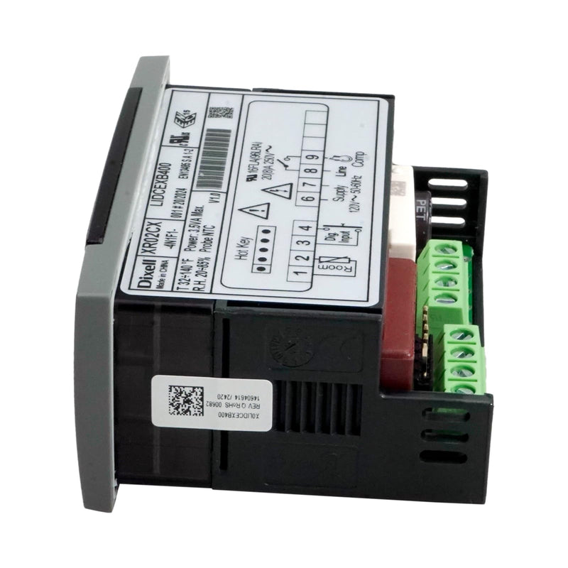 [Australia - AusPower] - XR02CX-4N1F1 Temperature Control with Temperature Sensor Probes 120V/Digital Thermostat Controller Off Cycle Defrost Compatible with Refrigerators-Freezers-Heating Appliances 