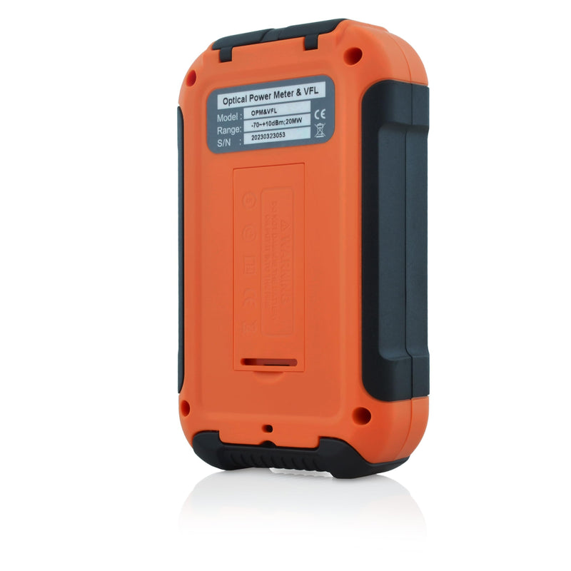 800nm~1700nm -70~+10dBm OPM with 20km VFL Optical Fiber Power Meter with 2.5mm Universal Connector+FC-LC Adapter Compatible with SC+FC+ST+LC -SS103PVA12 SS103PVA12(800~1700nm -70~+10dBm)