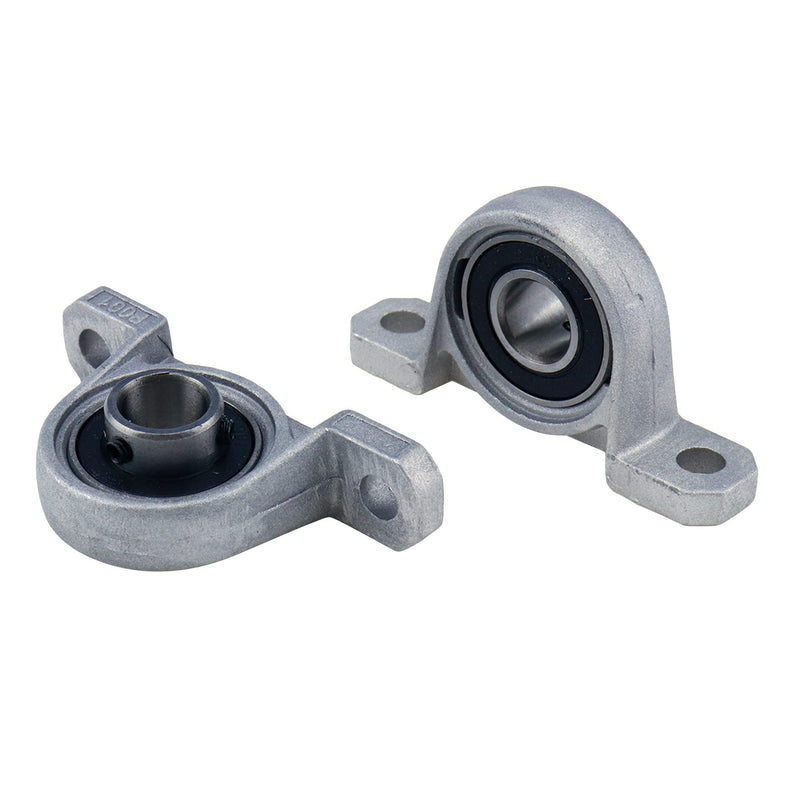 4Pcs 12mm/0.47" Diameter Ball Mounted Pillow Block Insert Bearing(12mm) 12mm/0.47"