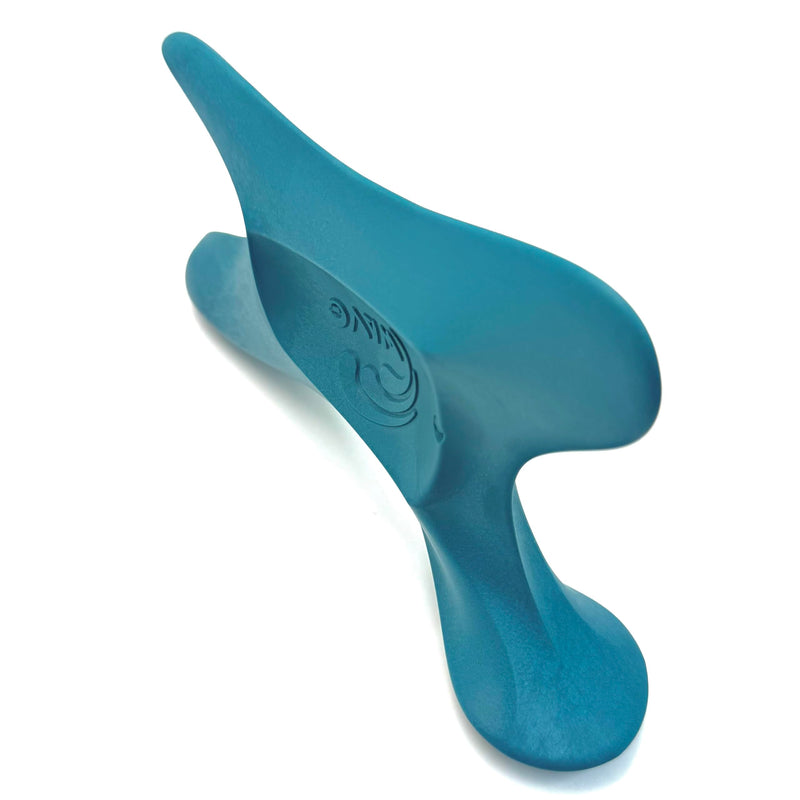 The Wave Tool, The Ultimate Soft Tissue Release Tool. Patented, Ergonomic Scraping and Massage Tool for Trigger Points, fascial Release, Muscle Aches, Pain, tendonitis, Scar Tissue, Athletic Recovery Deep Sea Teal